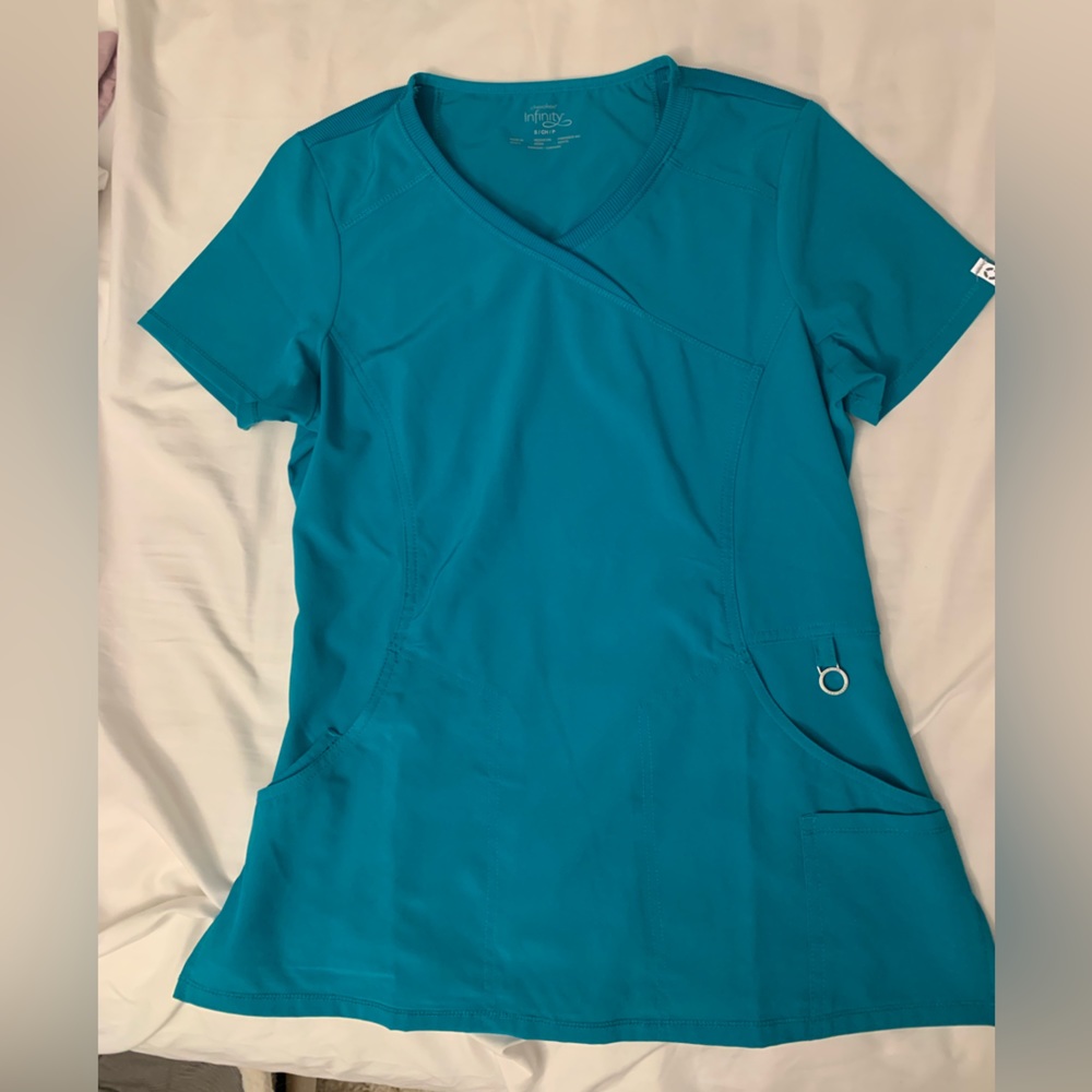 Infinity by Cherokee Scrub Top